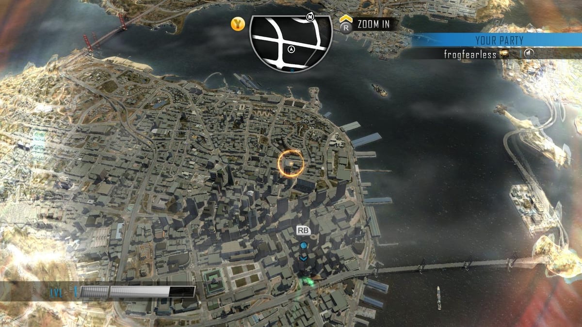 chofè San Francisco gwosè a kat jeyografik