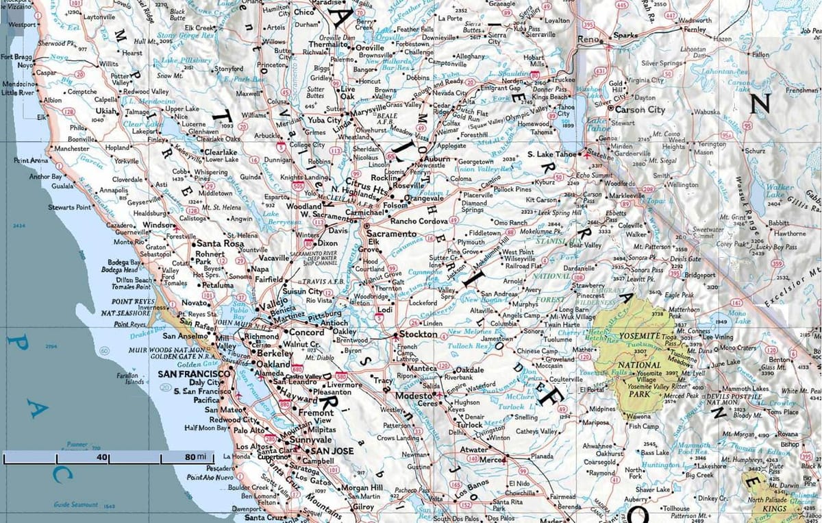 Kat jeyografik nan nò San Francisco