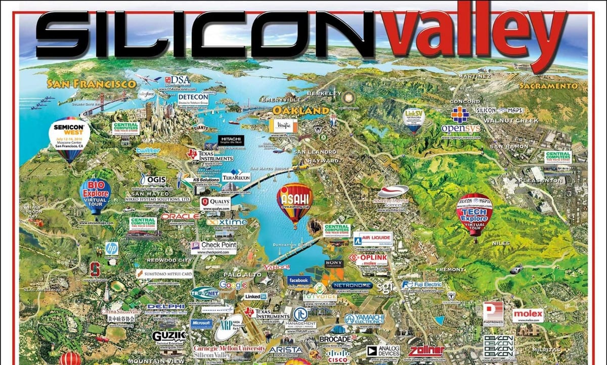 silisyòm valley zòn kat jeyografik