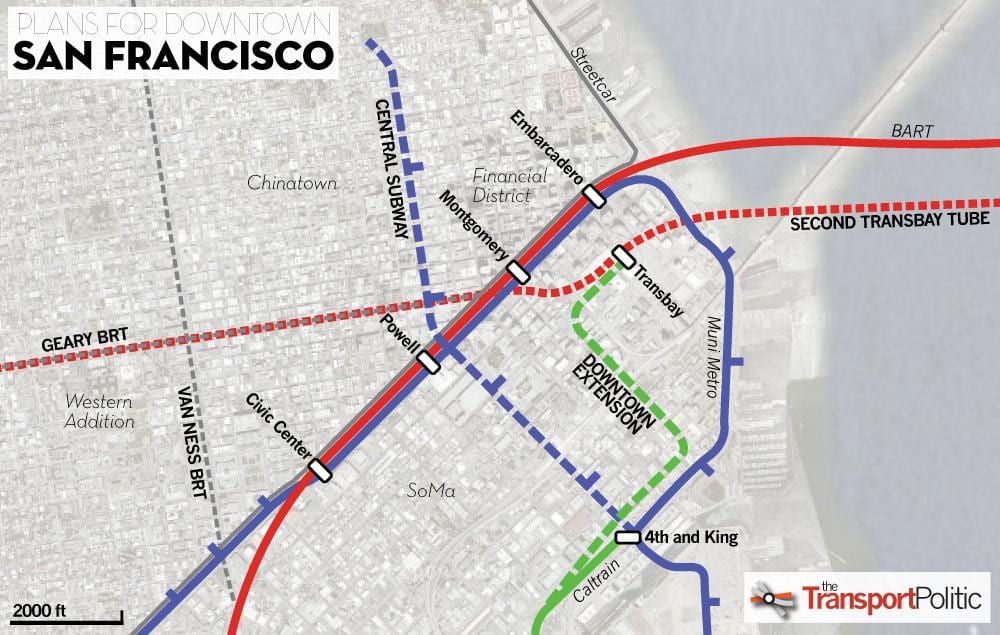 Kat jeyografik nan transbay tèminal