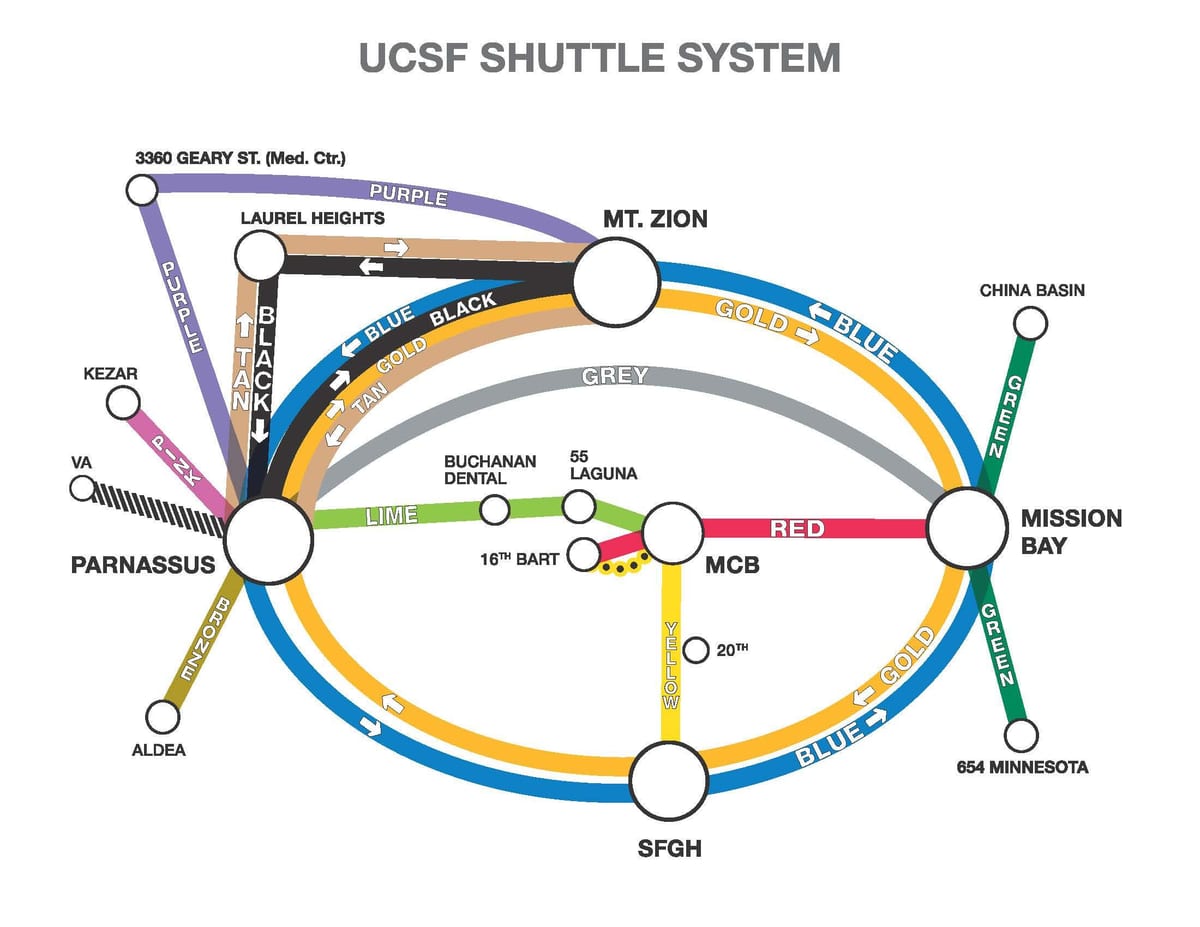 Kat jeyografik nan ucSF navèt 