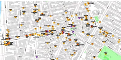 Kat jeyografik nan masisi nan zòn nan San Francisco 