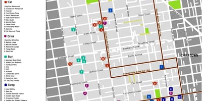 Kat jeyografik nan pikwa nan mòn lan San Francisco