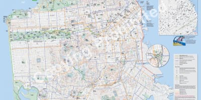 Kat jeyografik nan San Francisco bisiklèt