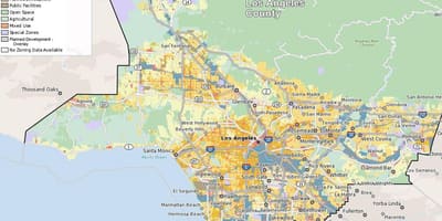 Kat jeyografik nan San Francisco dekoupaj an zòn 