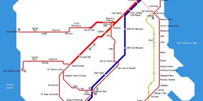 Muni tren kat jeyografik