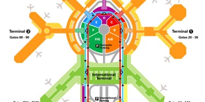 San Francisco ayewopò tèminal nan kat jeyografik