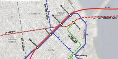 Kat jeyografik nan transbay tèminal